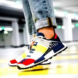 Adidas Pharell Williams Billionaire Boys Club "HEART/MIND" sneakers Men’s Sz 5.5